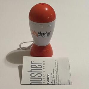 Baby Shusher Sleep Soother Sound Machine "The Sleep Miracle" (TESTED AND WORKS)